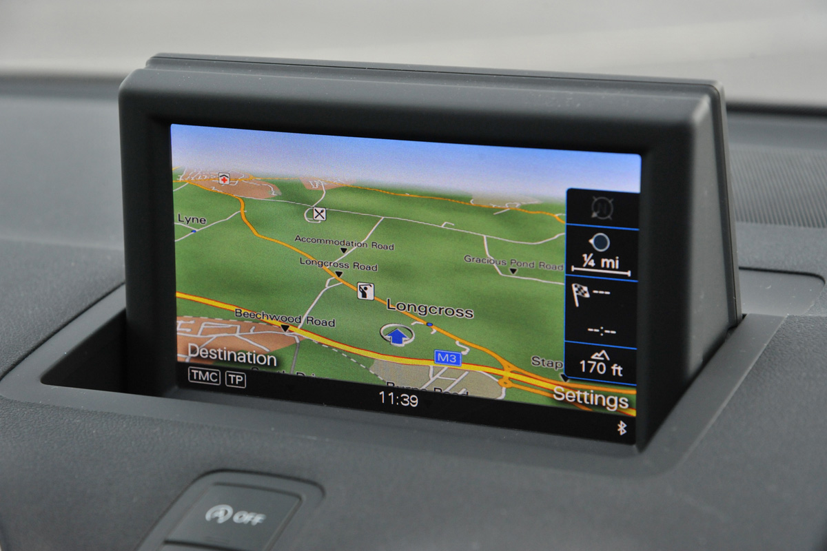 Audi A1 TDI Sport sat-nav