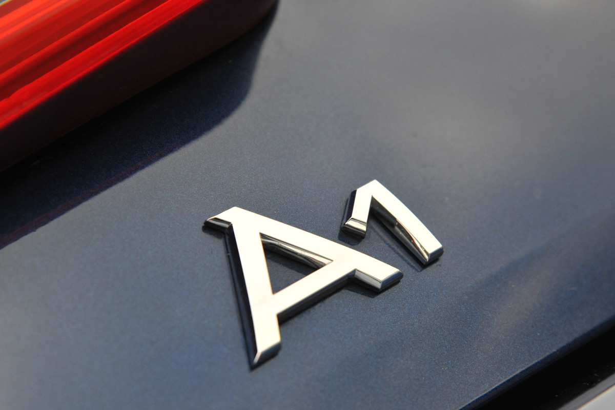 Audi A1 TDI Sport badge