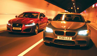 BMW M5 vs Jaguar XFR