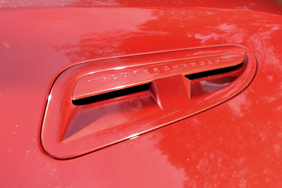 Jaguar XFR detail