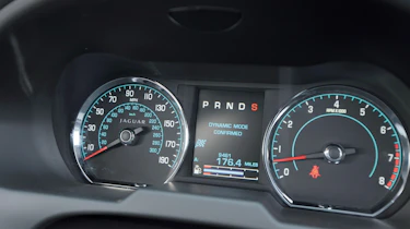 Jaguar XFR dials