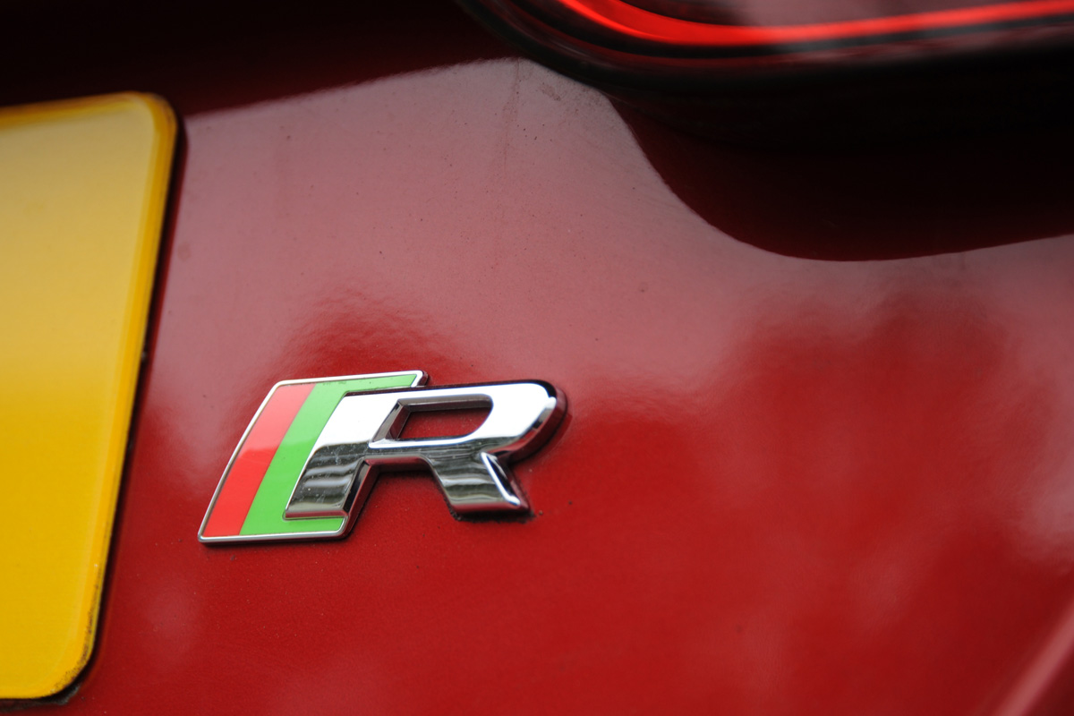 Jaguar XFR badge