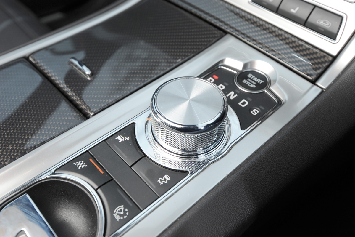 Jaguar XFR detail