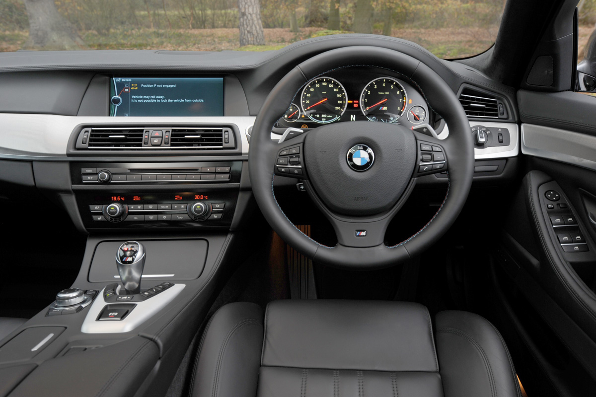 BMW M5 interior