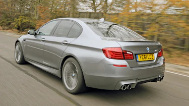 BMW M5 rear tracking