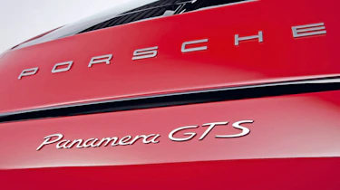 Porsche Panamera GTS badge