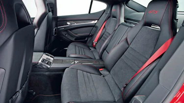 Porsche Panamera GTS rear seats
