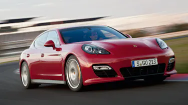 Porsche Panamera GTS front cornering