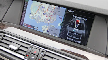 BMW ActiveHybrid 5 sat-nav