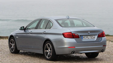 BMW ActiveHybrid 5 rear three-quarters