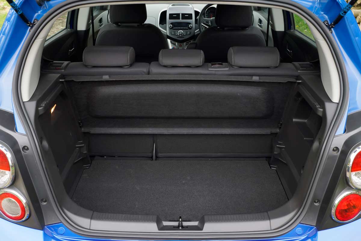 Chevrolet Aveo boot