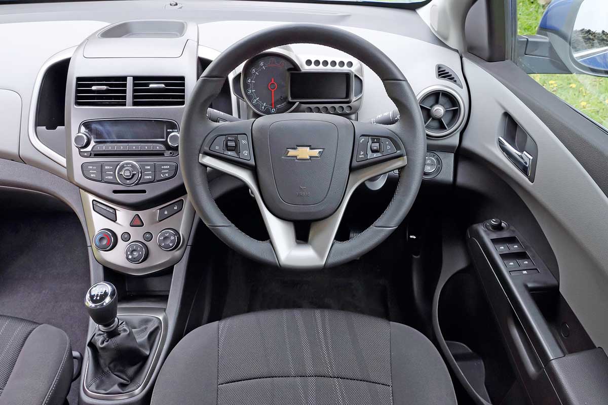Chevrolet Aveo dash