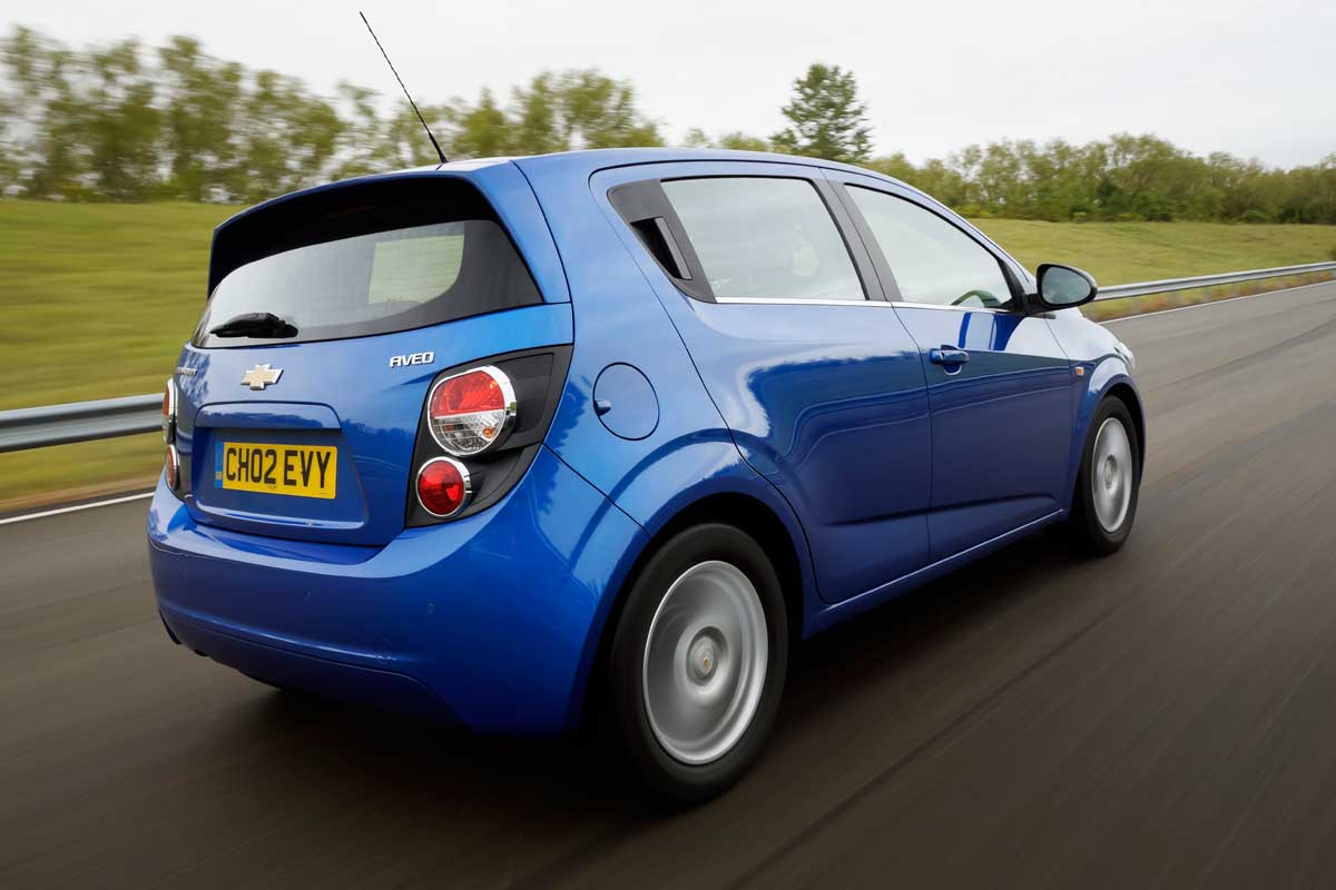 Chevrolet Aveo rear tracking