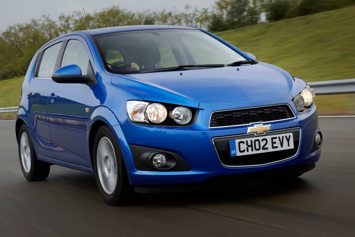 Chevrolet Aveo front tracking
