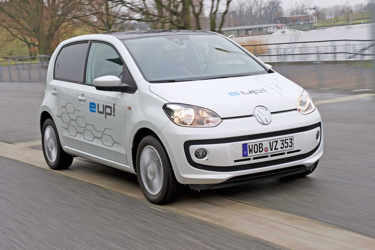 Volkswagen e up! front tracking