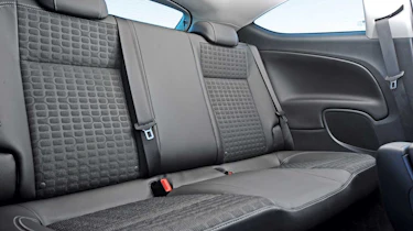 Vauxhall Astra GTC rear seats