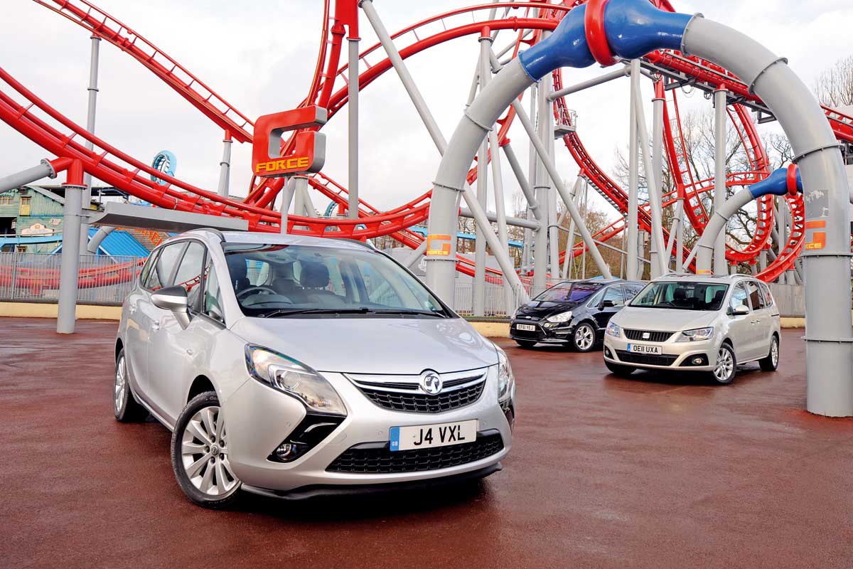 Vauxhall Zafira Tourer vs rivals
