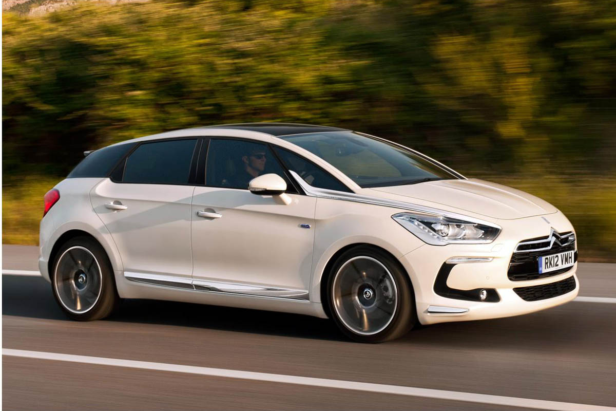 Citroen DS5 front tracking