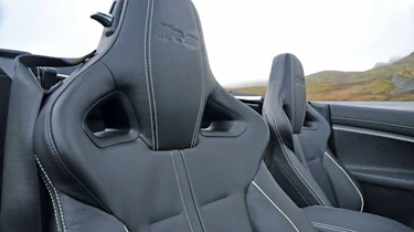 Jaguar XKR-S Convertible seats