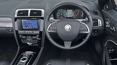 Jaguar XKR-S Convertible interior