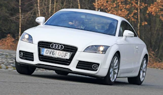 Audi TT TFSI front cornering