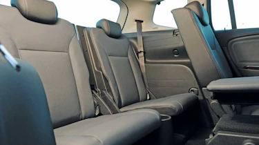 Vauxhall Zafira Tourer Elite rear seats