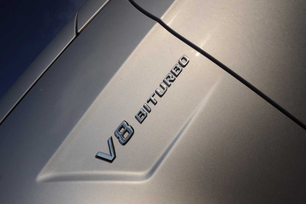 Mercedes E63 AMG detail