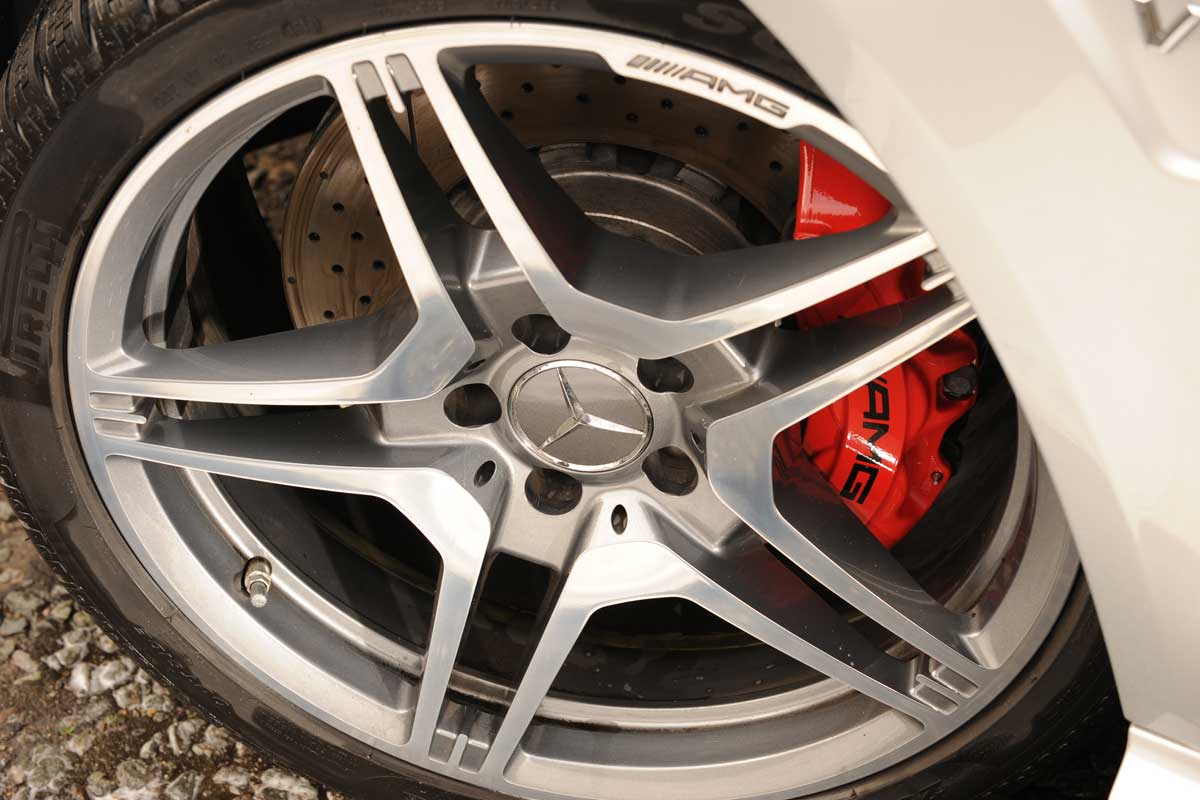 Mercedes E63 AMG wheel