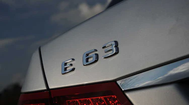 Mercedes E63 AMG badge