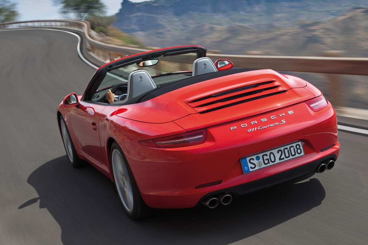 Porsche 911 Cabriolet rear