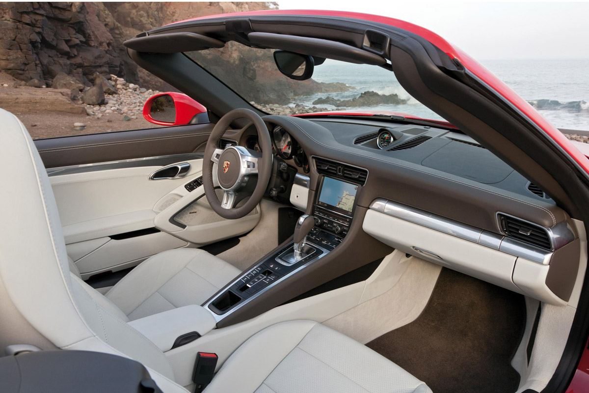 Porsche 911 Cabriolet interior