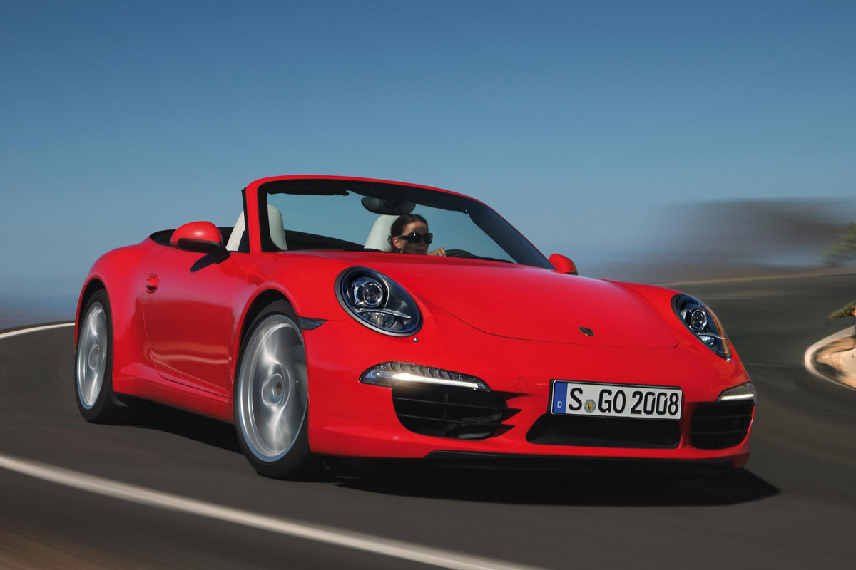 Porsche 911 Cabriolet front