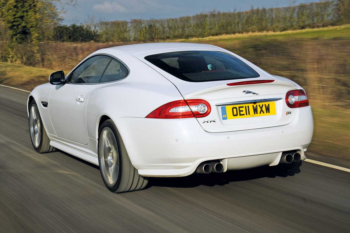 Jaguar XKR rear tracking