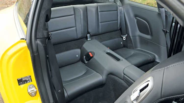 Porsche 911 Carrera S rear seats