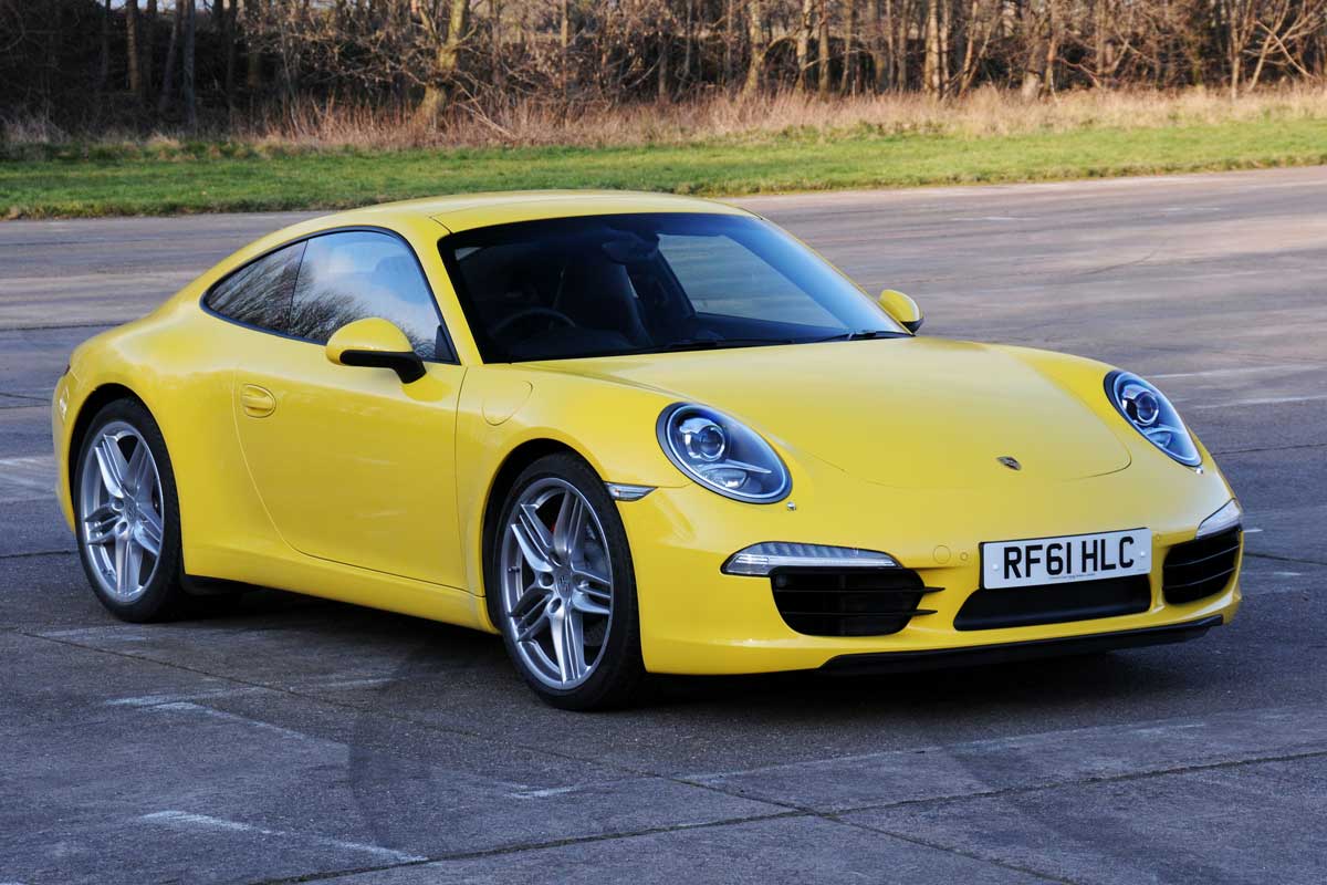 Porsche 911 Carrera S front three-quarters