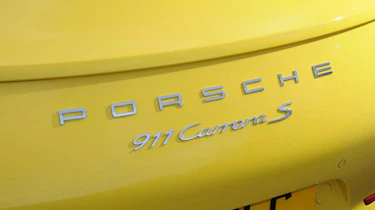 Porsche 911 Carrera S badge