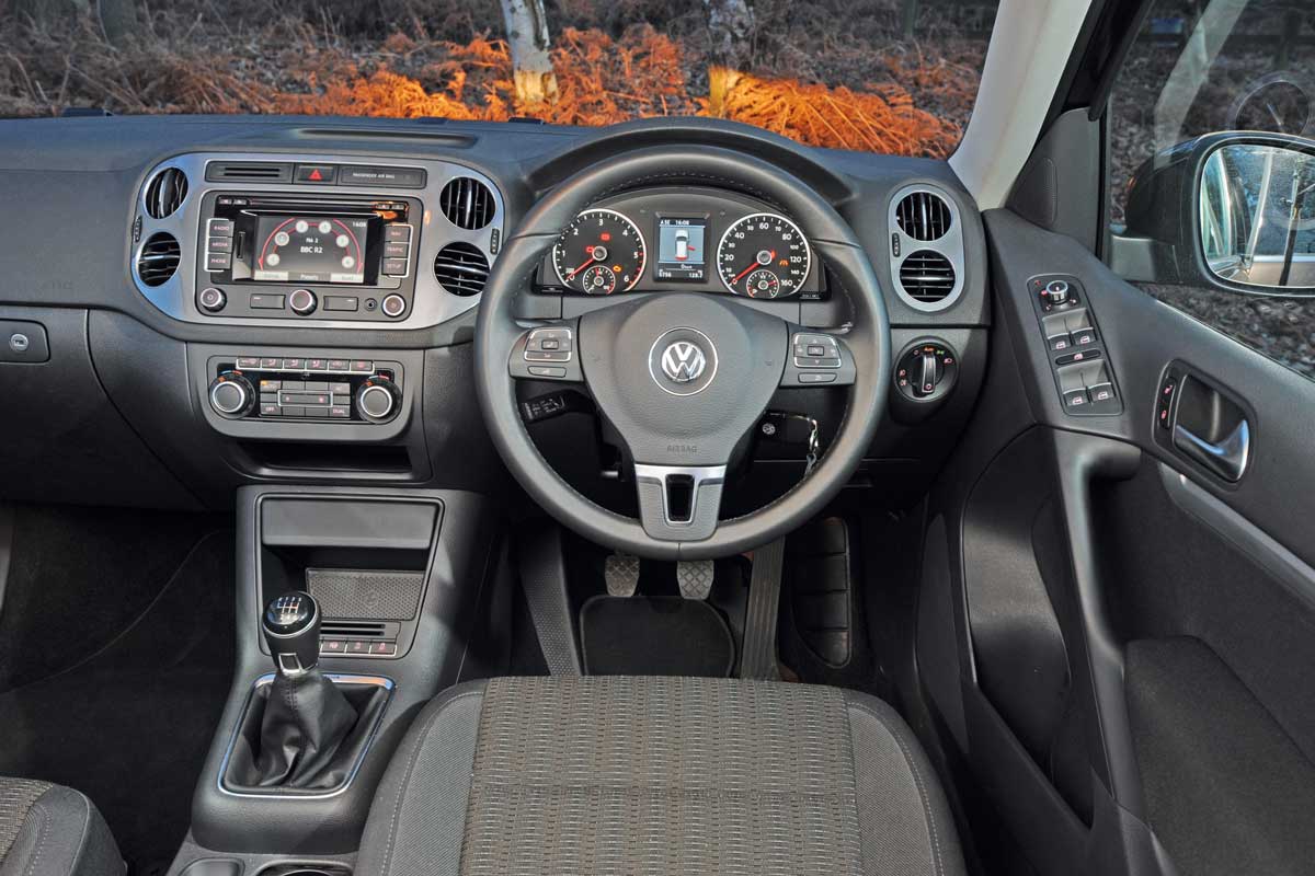VW Tiguan interior