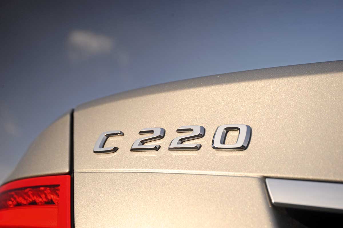 Mercedes C-Class badge