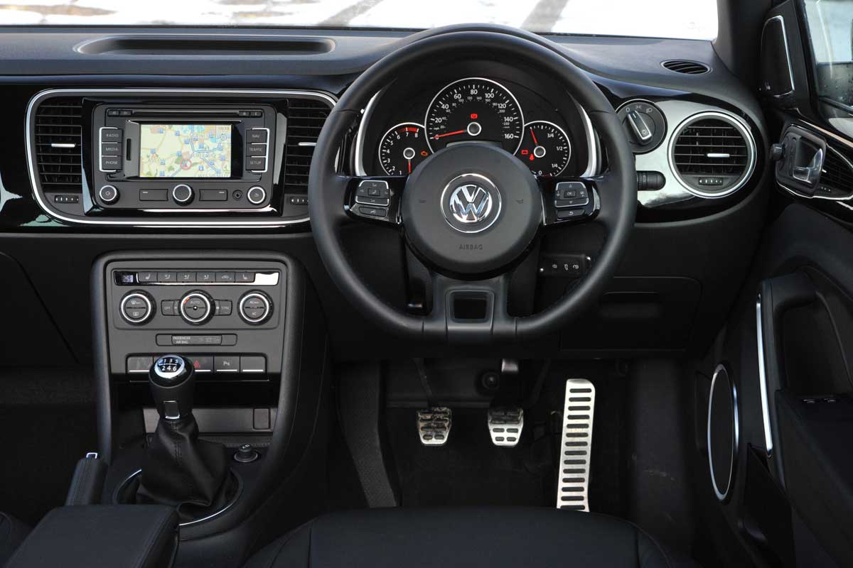 Volkswagen Beetle interior