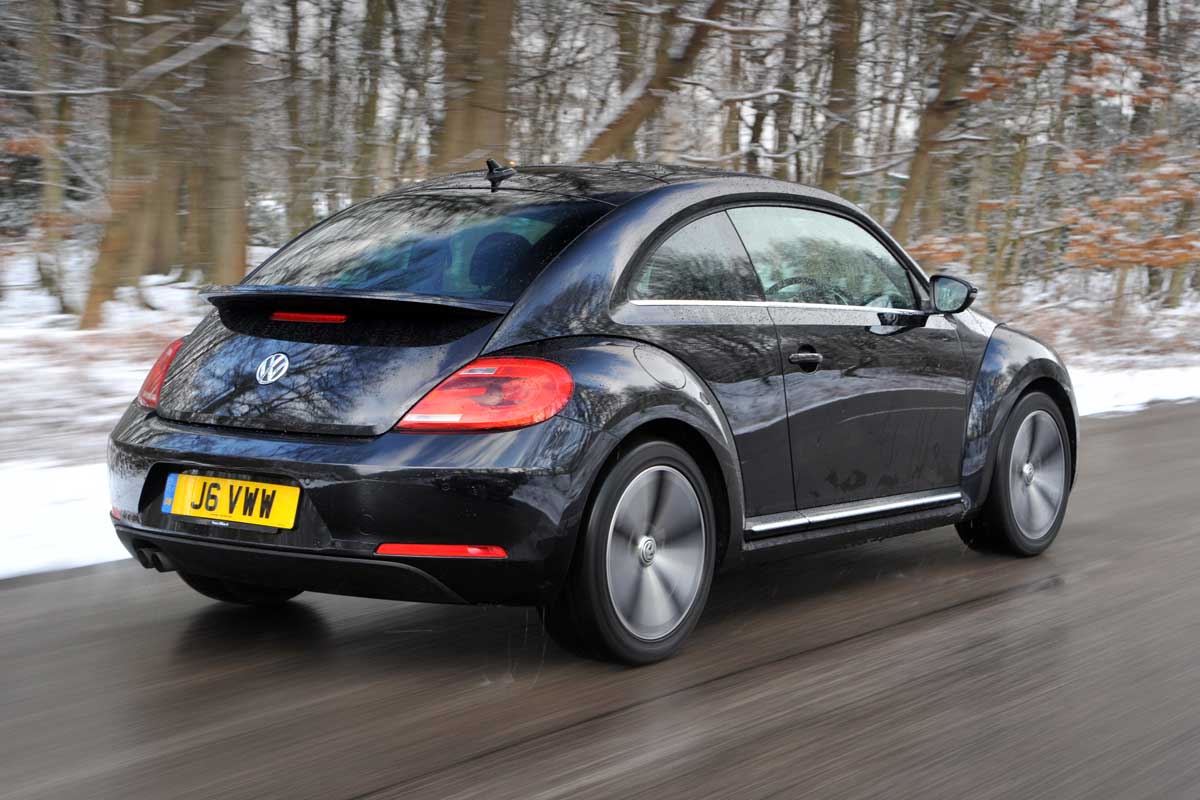 Volkswagen Beetle rear tracking