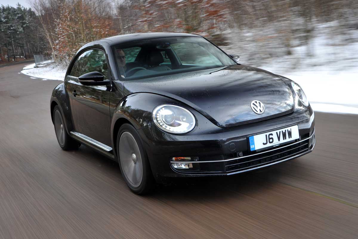 Volkswagen Beetle front tracking