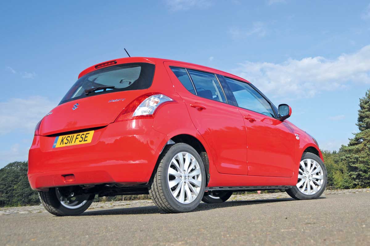 Suzuki Swift rear three-quarters