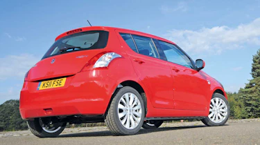 Suzuki Swift rear three-quarters
