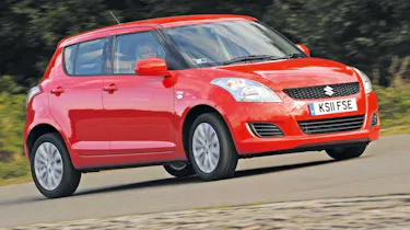 Suzuki Swift front cornering