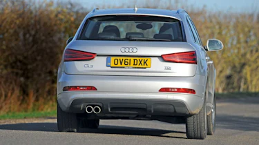 Audi Q3 rear cornering