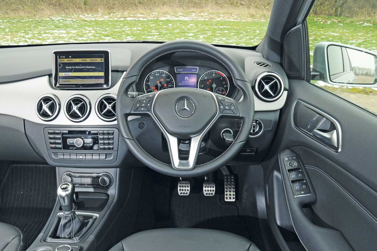 Mercedes B-Class interior