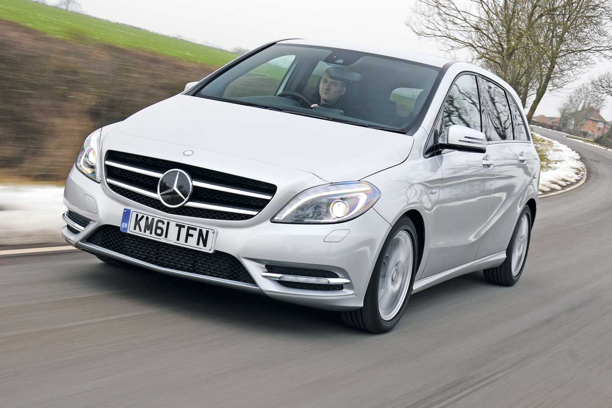 Mercedes B-Class front tracking