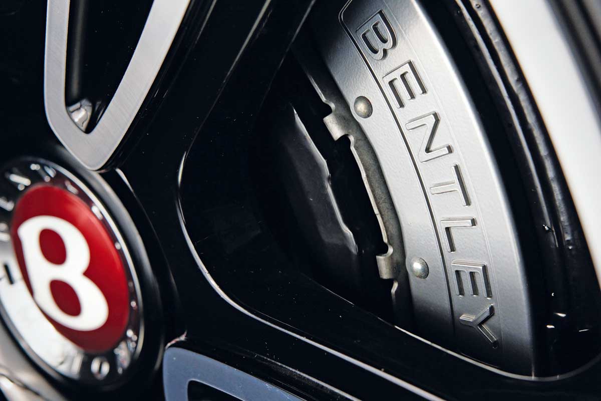 Bentley Continental GT V8 wheel