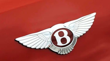 Bentley Continental GT V8 badge