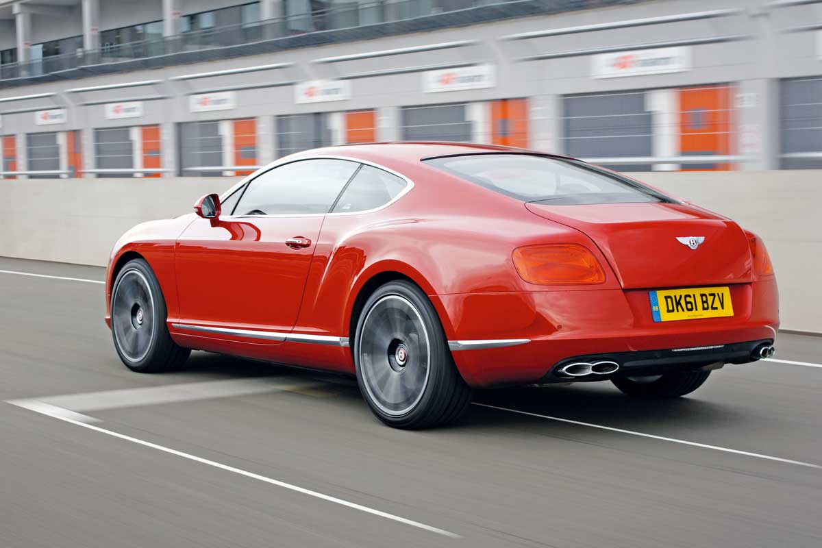 Bentley Continental GT V8 rear tracking